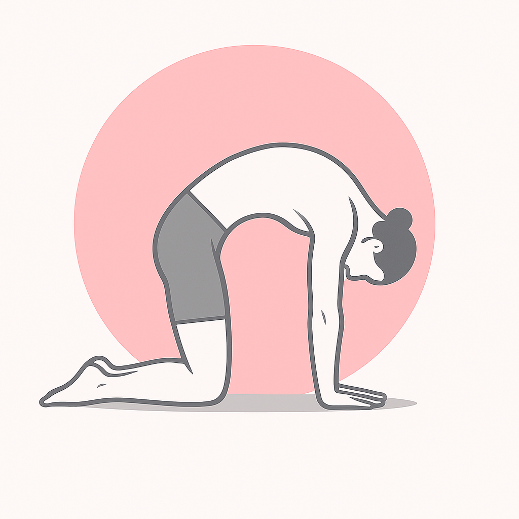 Generated image for the cat yoga pose.