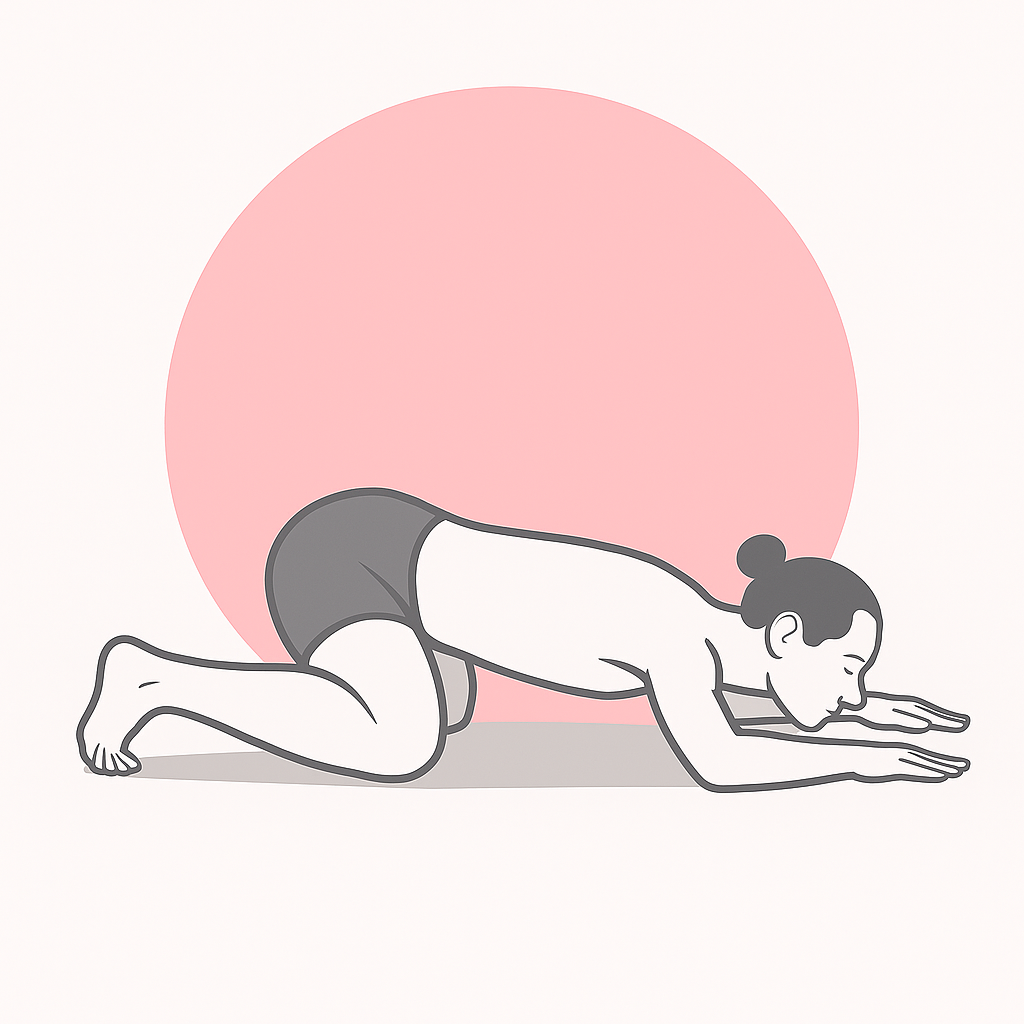 Generated image for the frog yoga pose.