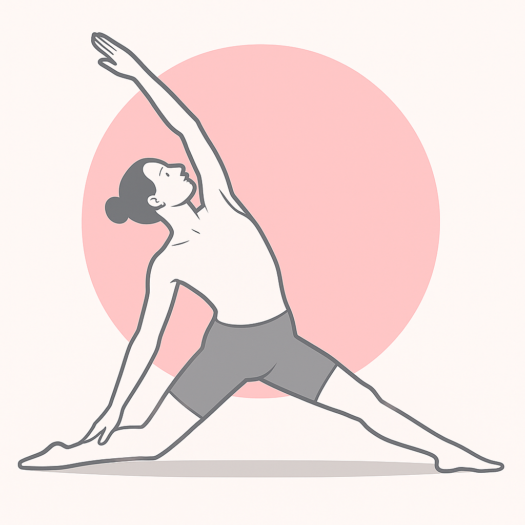 Generated image for the gate yoga pose.