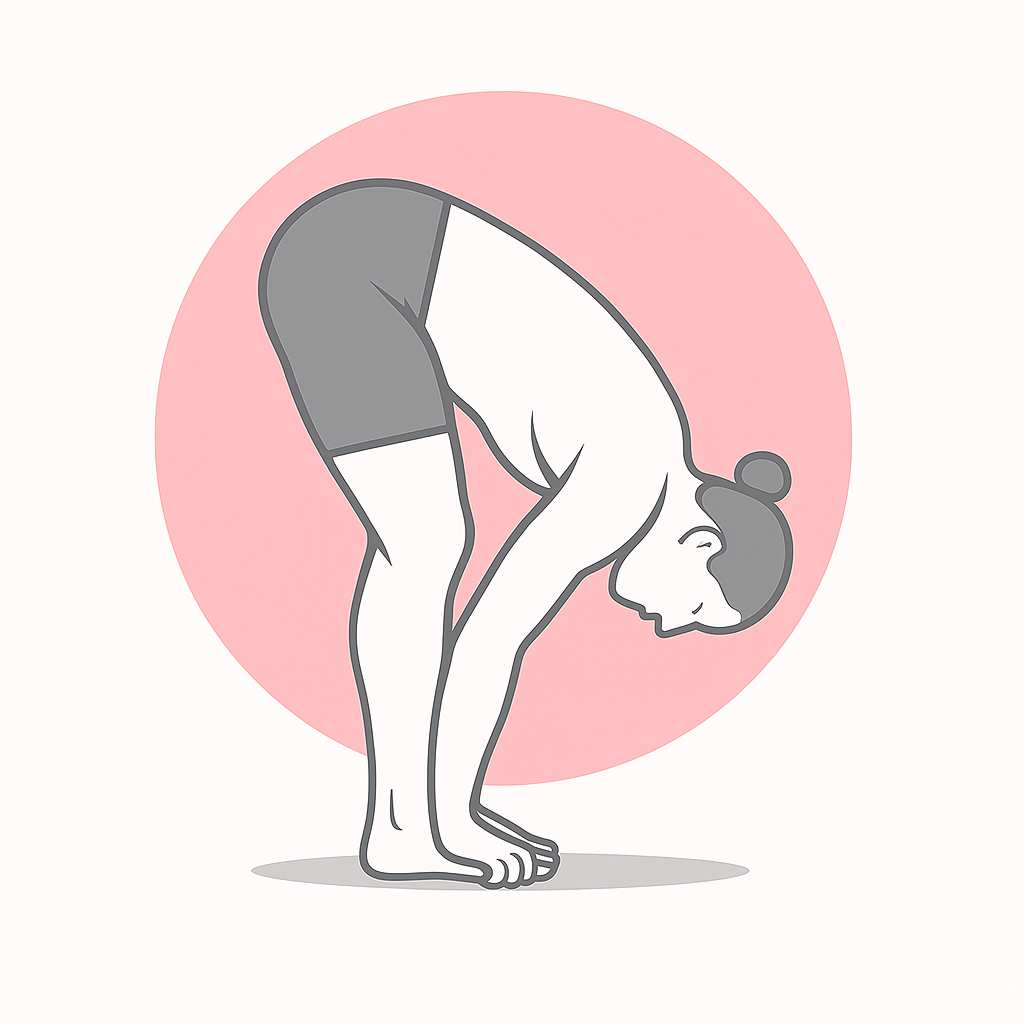 Generated image for the gorilla yoga pose.