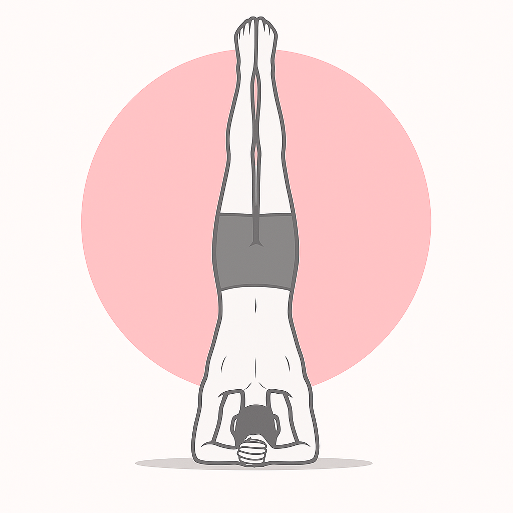 Generated image for the headstand yoga pose.