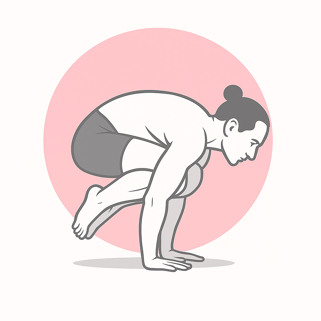 Generated image for the pendulum yoga pose.