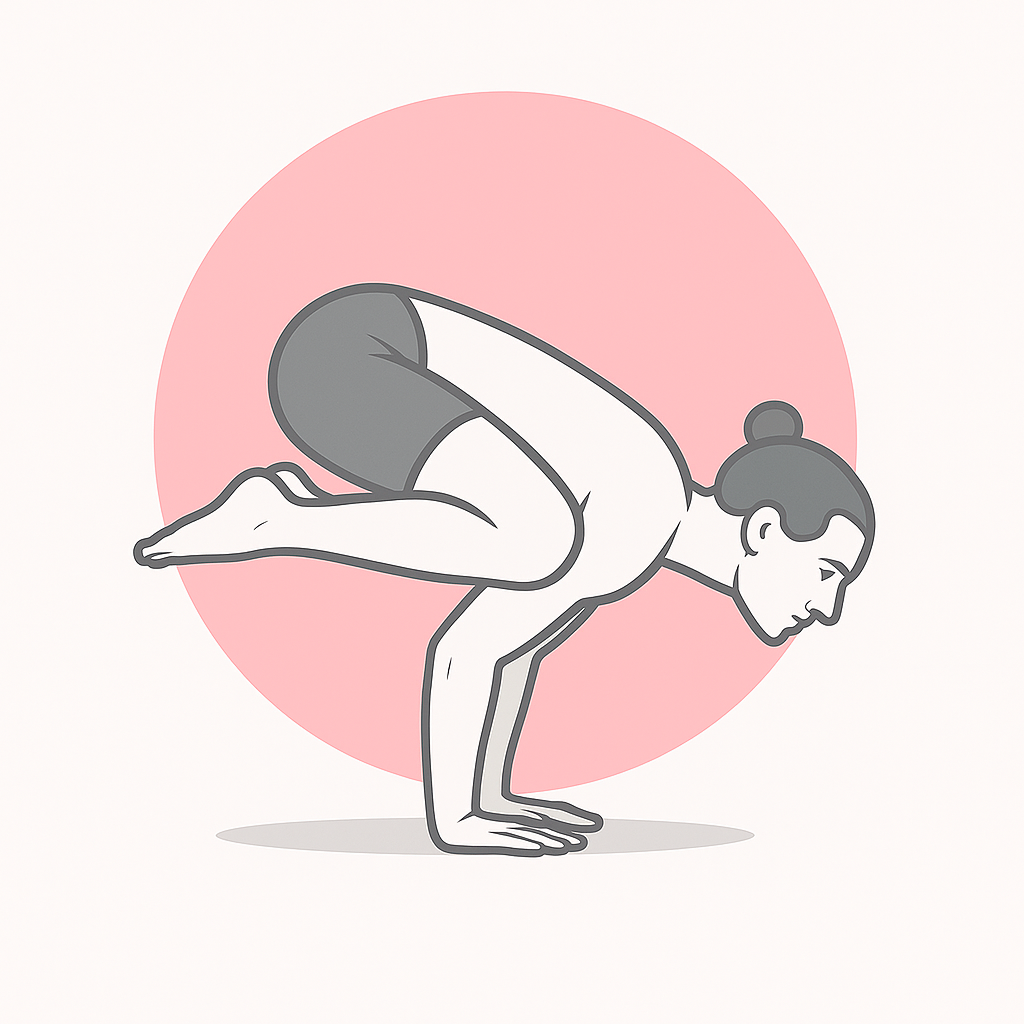 Generated image for the shoulder-pressure yoga pose.