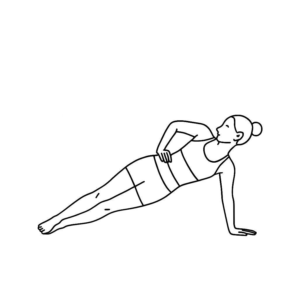 side-plank