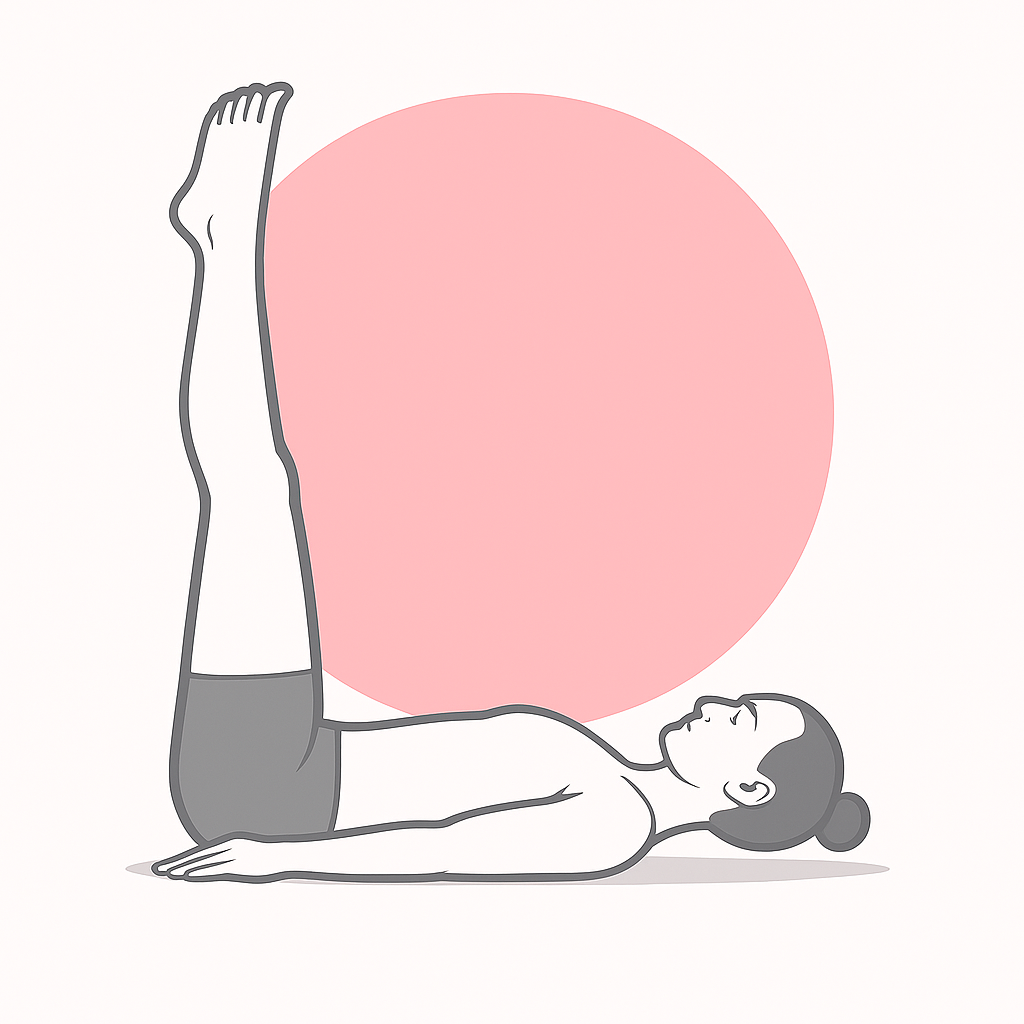 Generated image for the waterfall yoga pose.